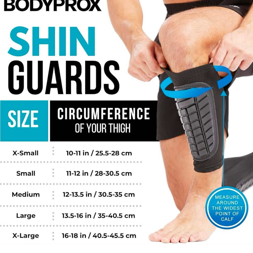 BODYPROX Shin Guards (XS) Brand new
